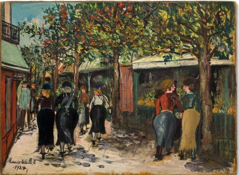 Marchés à Montmartre - 1924